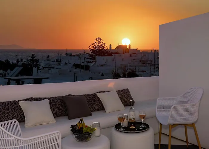 Alexandros Central Suites, Mykonos Town, With Shared Rooftop Terrace