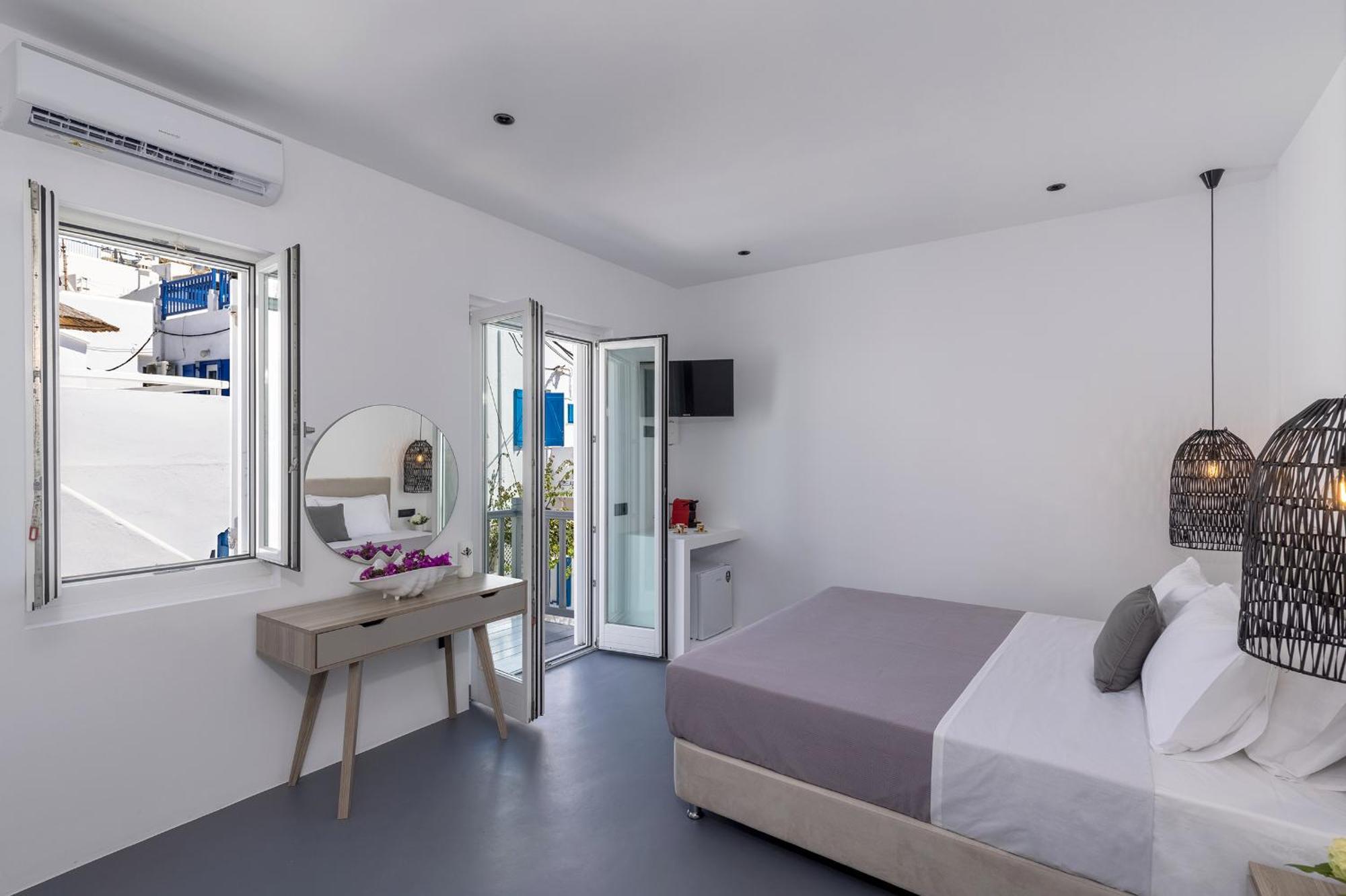 Alexandros Suites, Mykonos Town, With Shared Rooftop Terrace Appartement